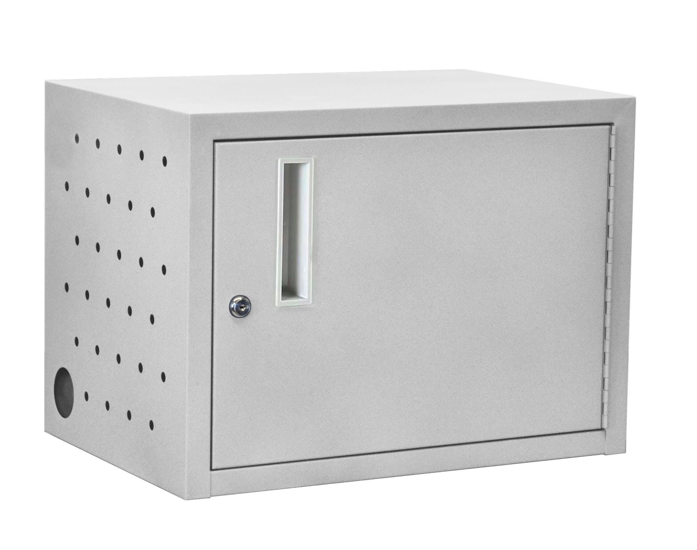 Luxor H Wilson 12 Tablet Wall/Desk Charging Box, 19 x 13 x 14 Inches 1515309